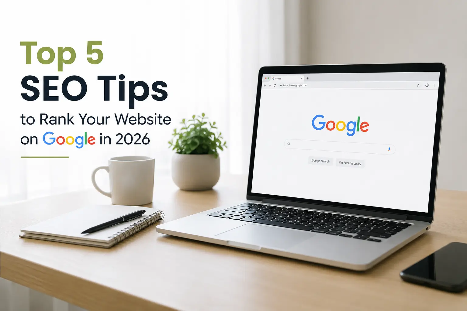 Top 5 SEO Tips to Rank Your Website on Google in 2026