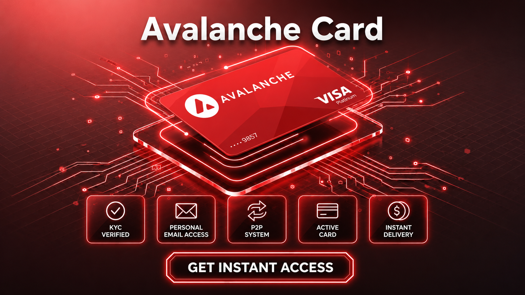 Avalanche Virtual Card