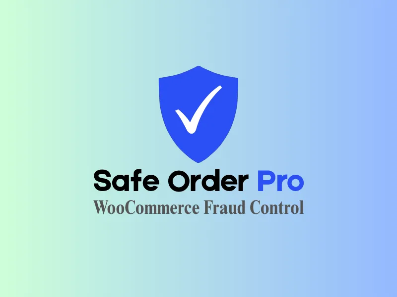 SafeOrder Pro WP Plugin